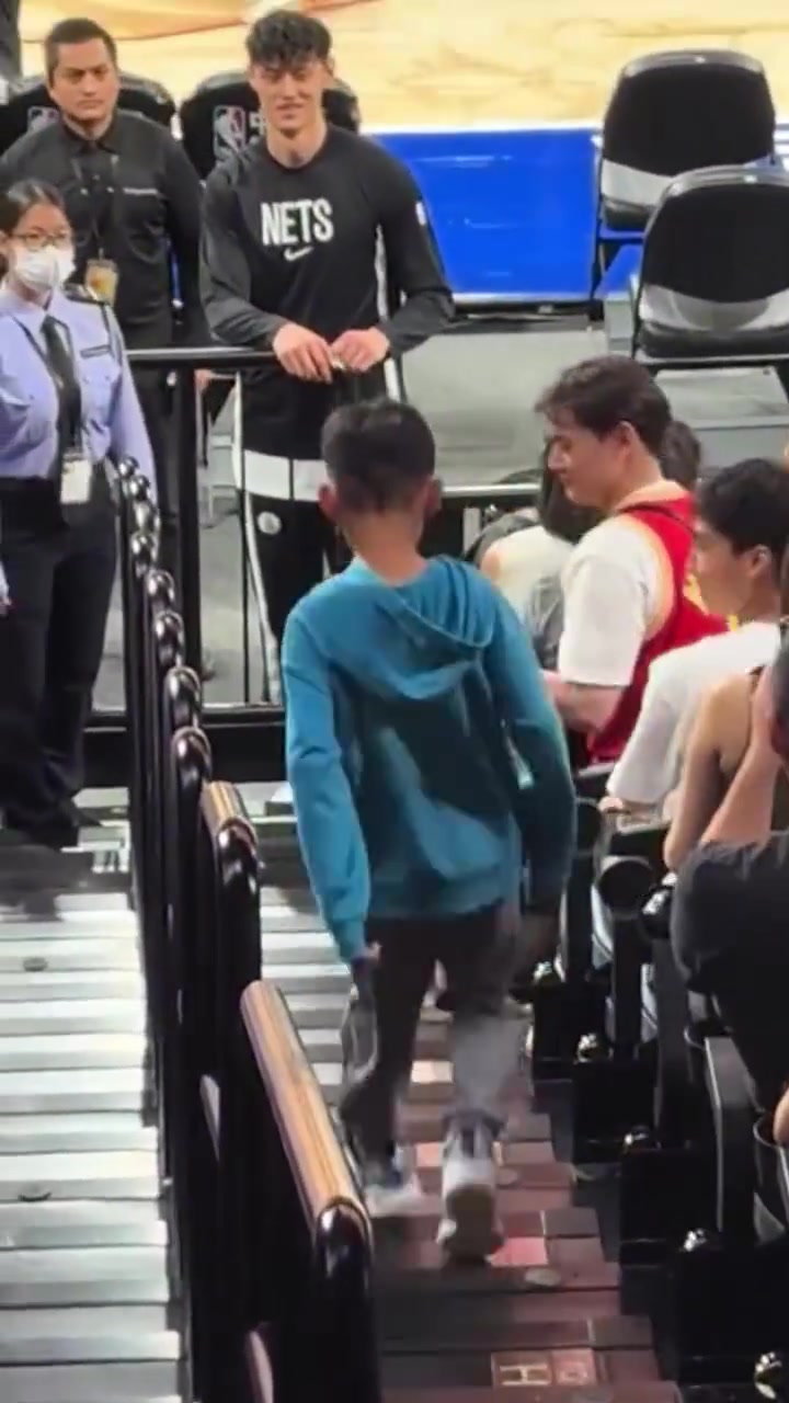 可惜没能上场周琦儿子